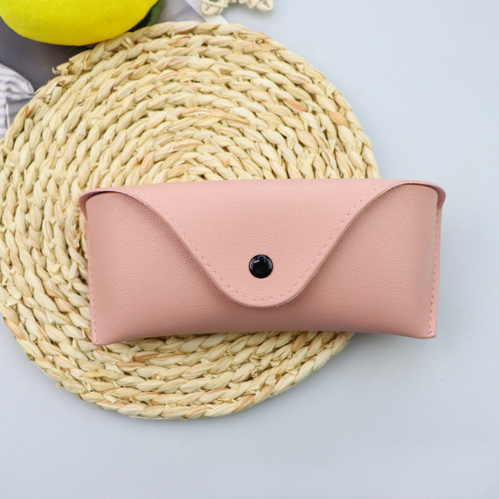 Portable Leather Glasses Case, Durable Soft Sunglasses Pouch