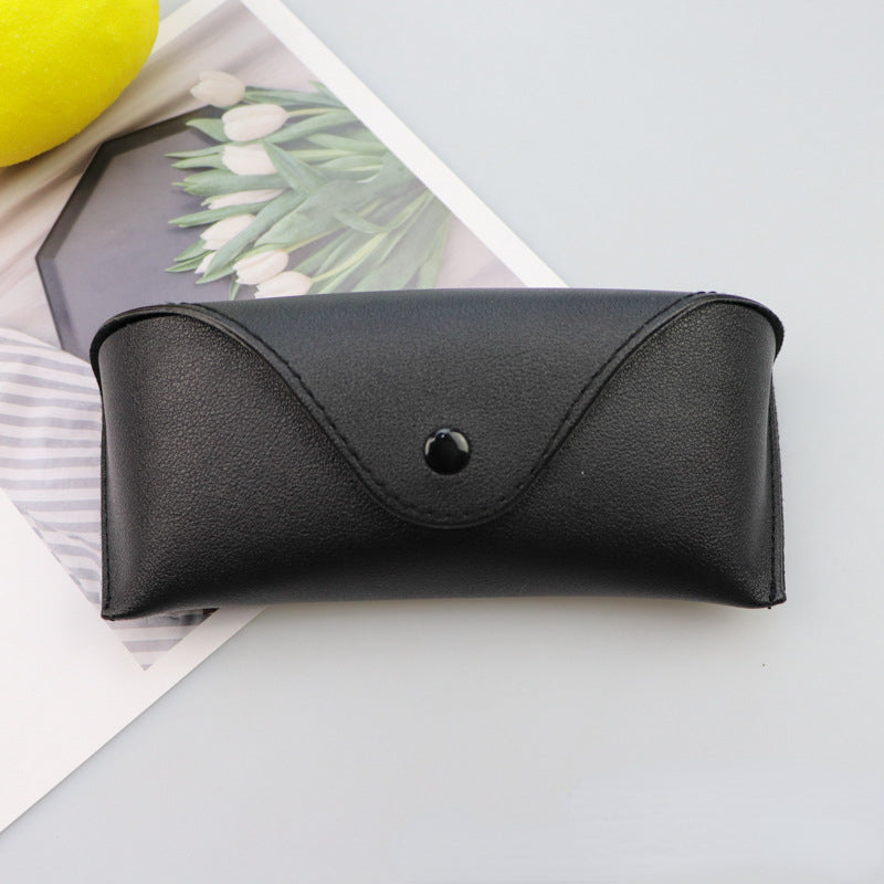 Portable Leather Glasses Case, Durable Soft Sunglasses Pouch