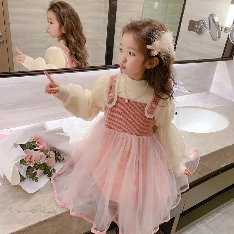 Spring Autumn Clothes for Kids Clothes Dresses-Dresses-Bennys Beauty World