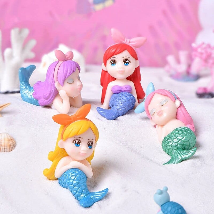 1PC Cute Mermaid Cartoon Cake Decor Bennys Beauty World