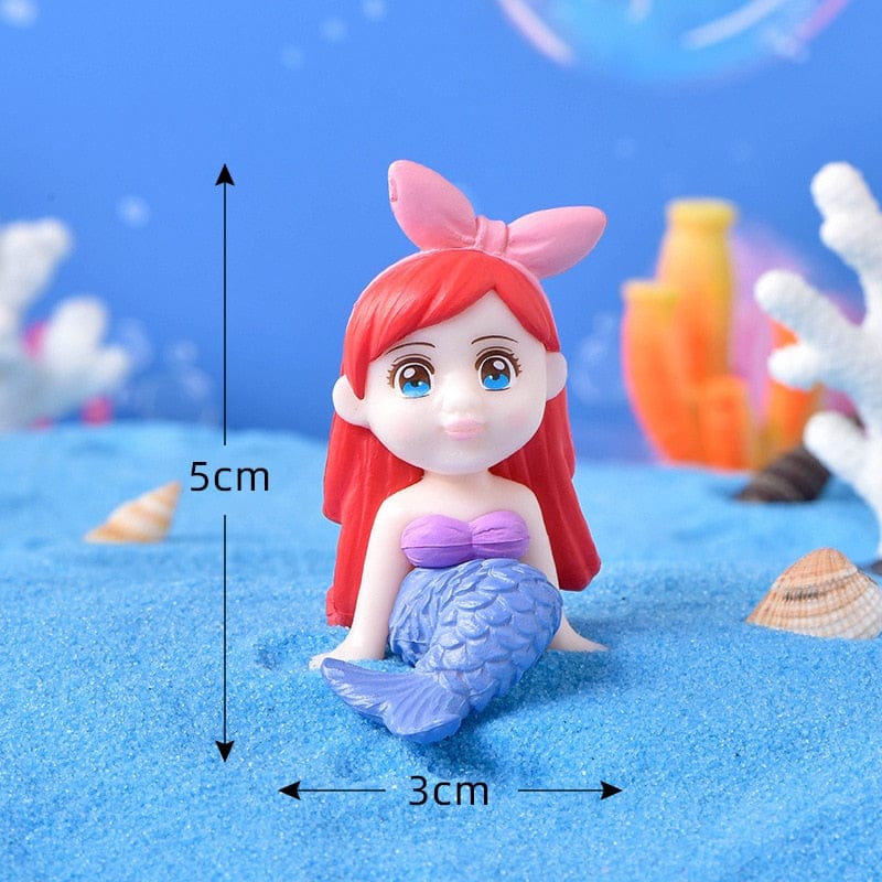 1PC Cute Mermaid Cartoon Cake Decor Bennys Beauty World