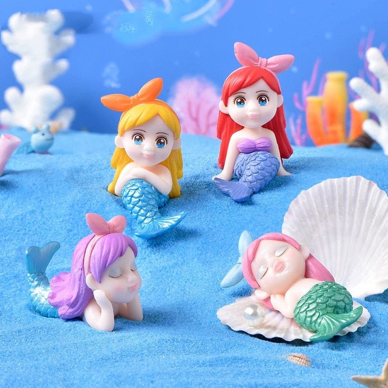 1PC Cute Mermaid Cartoon Cake Decor Bennys Beauty World