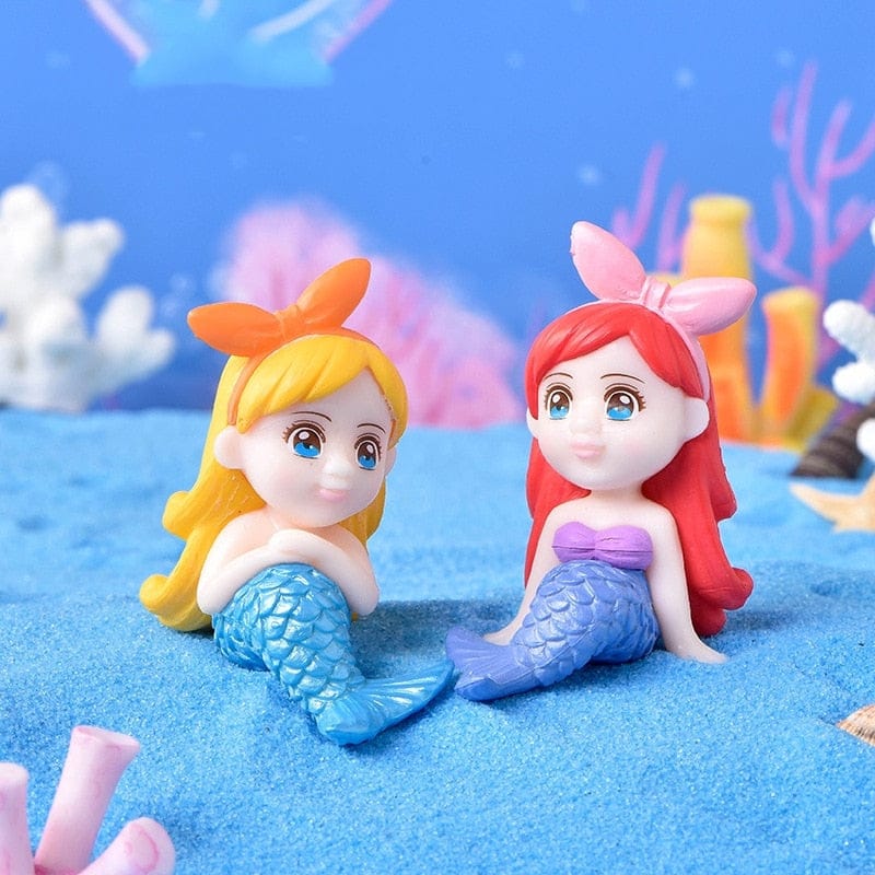 1PC Cute Mermaid Cartoon Cake Decor Bennys Beauty World