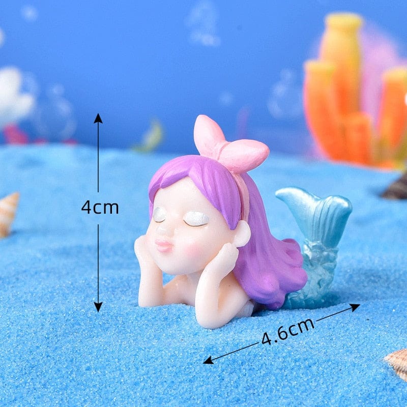 1PC Cute Mermaid Cartoon Cake Decor Bennys Beauty World