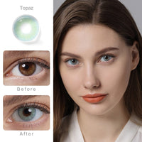 1Pair Color Contact Lenses For Eyes Beauty Contact Lenses Bennys Beauty World