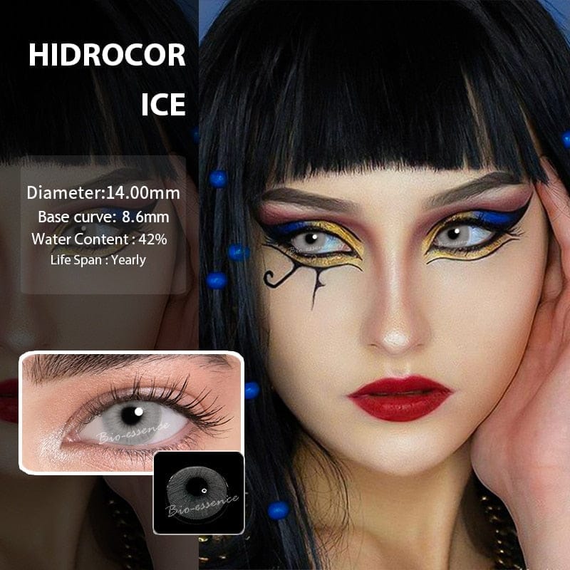 1Pair Yearly Multi-colored Lenses for Eyes Blue Green Color Contact Lenses Bennys Beauty World