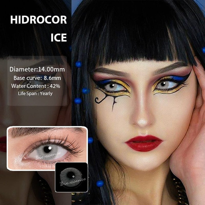 1Pair Yearly Multi-colored Lenses for Eyes Blue Green Color Contact Lenses Bennys Beauty World