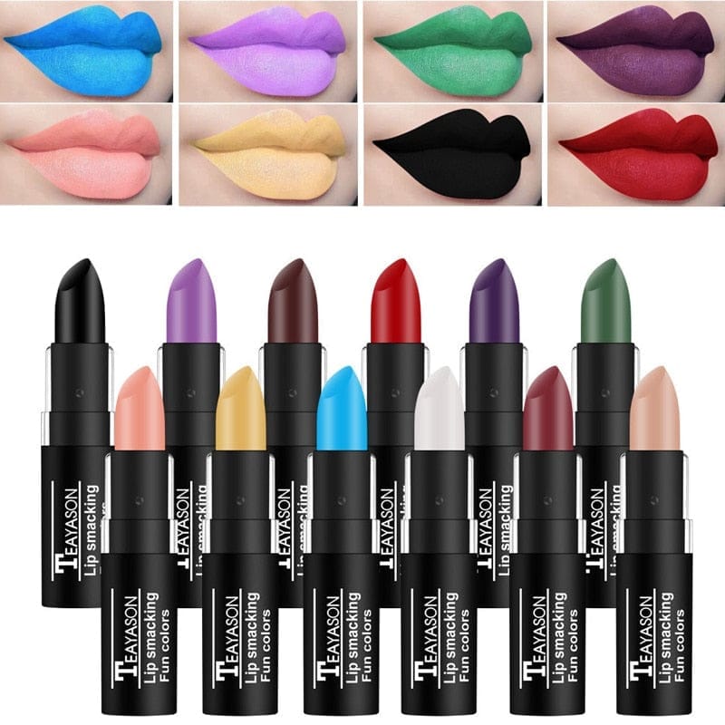 1Pcs Long Lasting Pigment Waterproof Velvet Matte Luxury Lipstick Bennys Beauty World