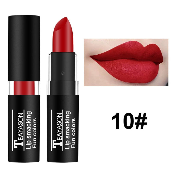 1Pcs Long Lasting Pigment Waterproof Velvet Matte Luxury Lipstick Bennys Beauty World