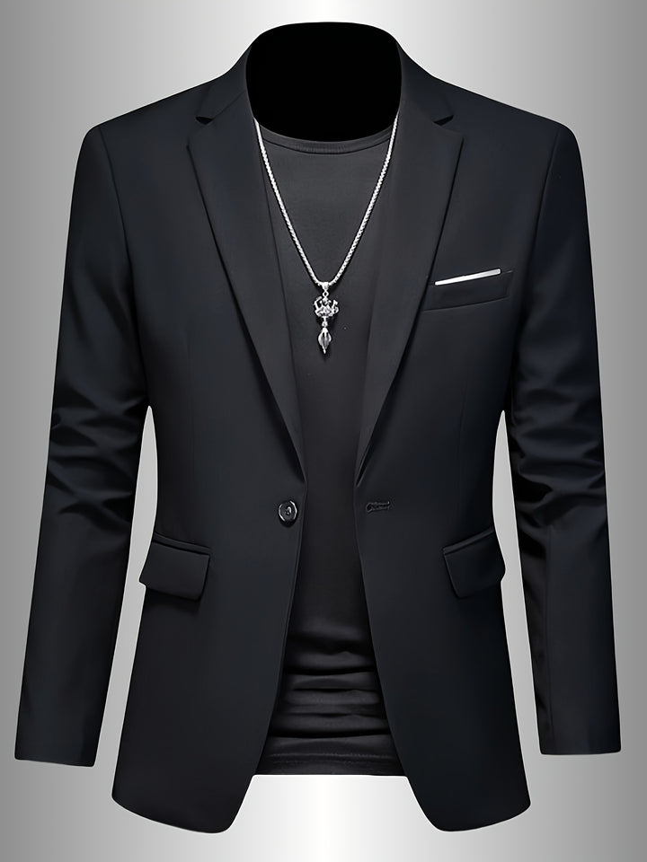 Men's Casual Suit Jacket, Slim Fit Stylish Blazer