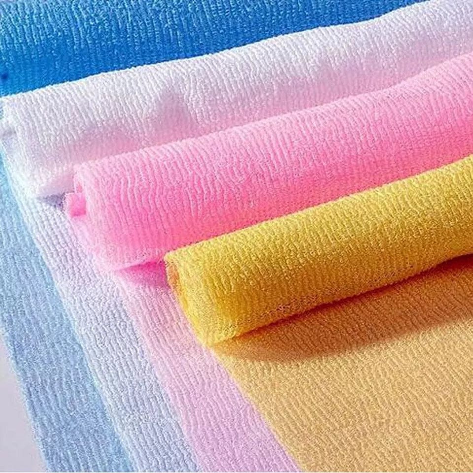 1pc Body Nylon Wash Cloth Mesh Body Scrub Bennys Beauty World