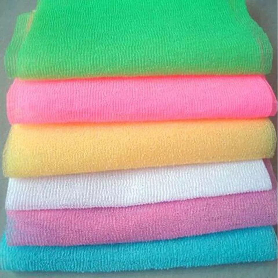 1pc Body Nylon Wash Cloth Mesh Body Scrub Bennys Beauty World