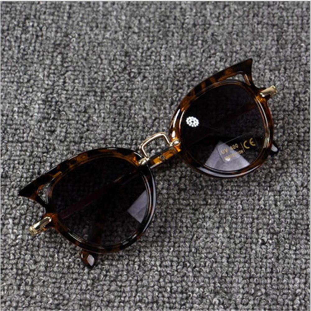 1pc Children Cat Eyes Sunglasses Square Glasses Bennys Beauty World