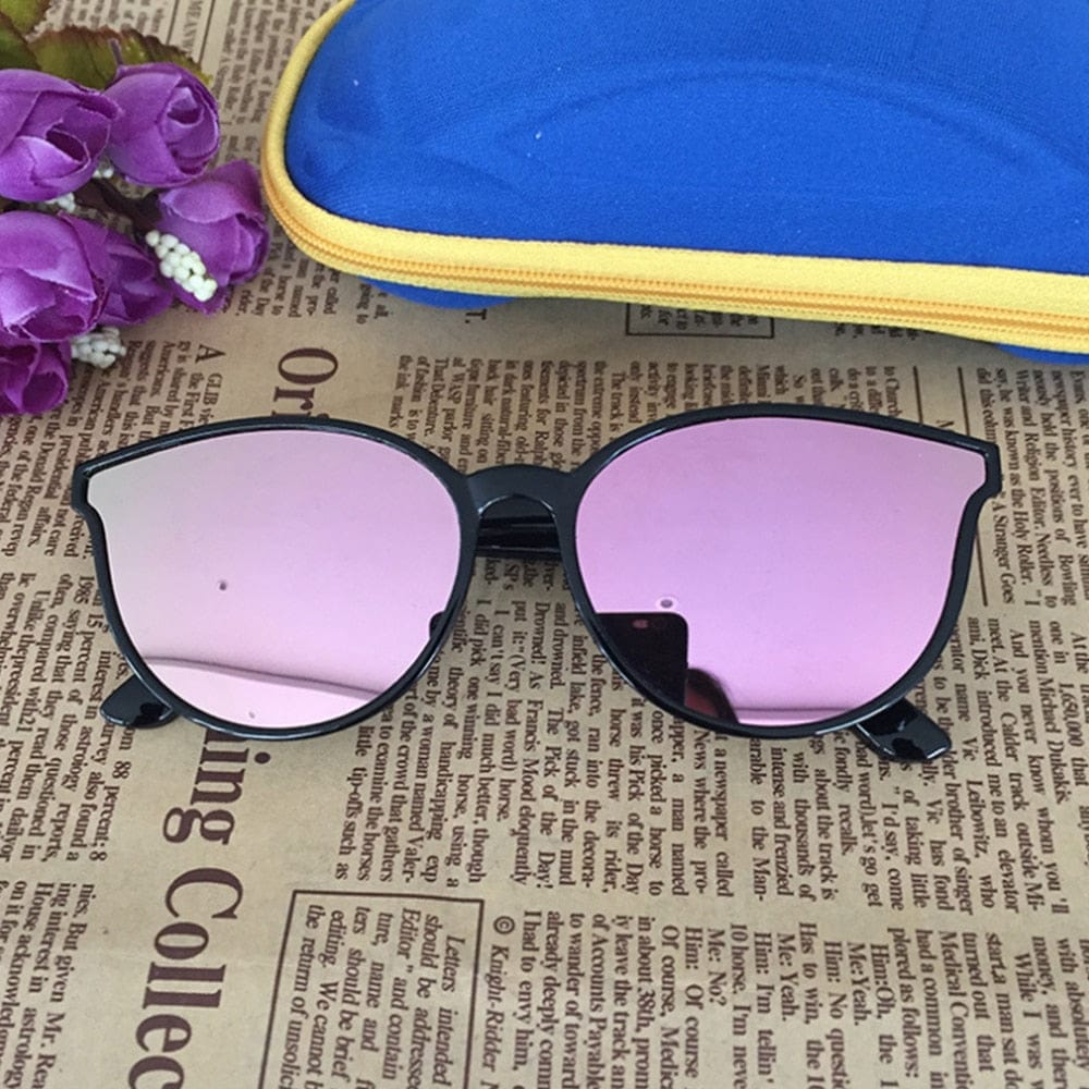 1pc Children Cat Eyes Sunglasses Square Glasses Bennys Beauty World