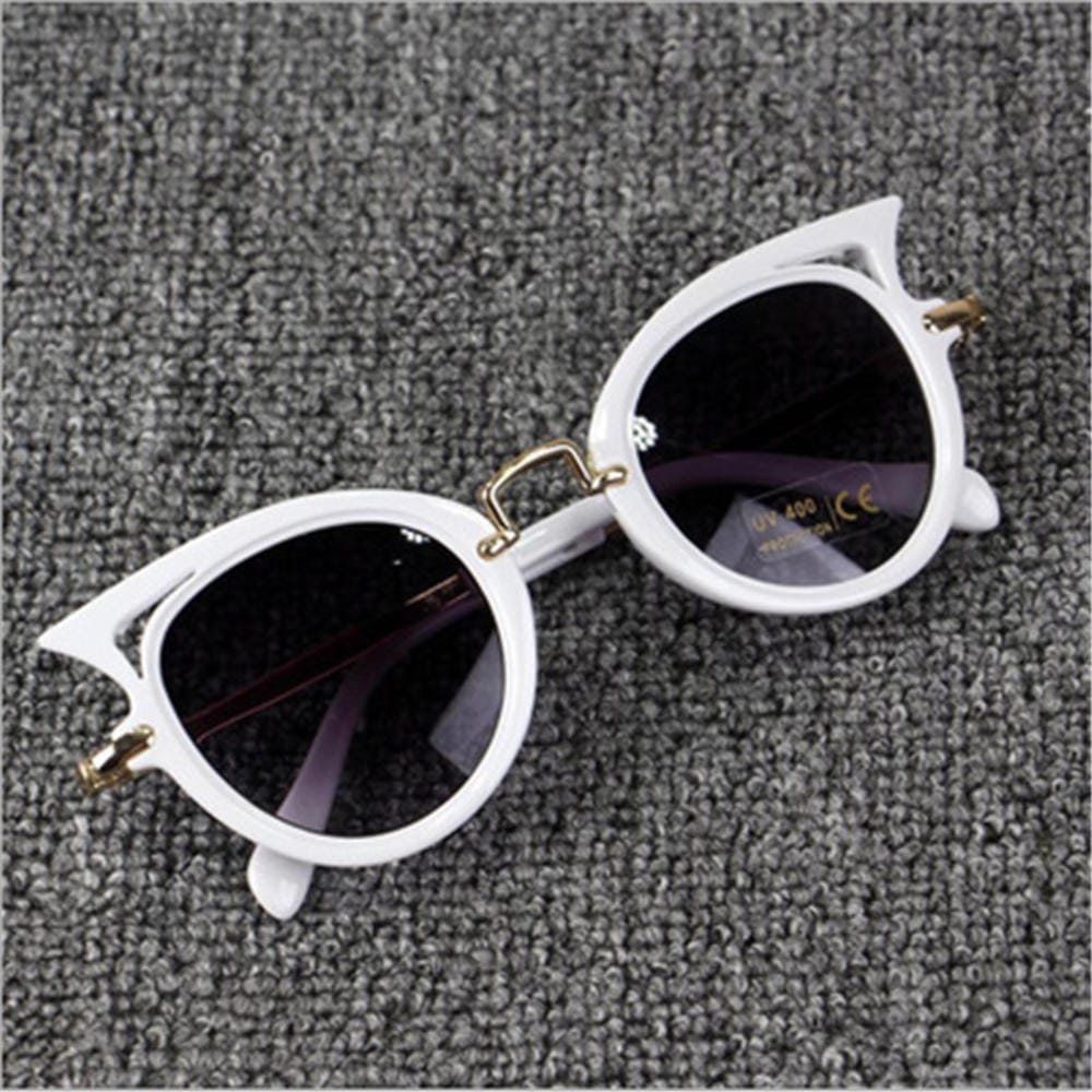 1pc Children Cat Eyes Sunglasses Square Glasses Bennys Beauty World