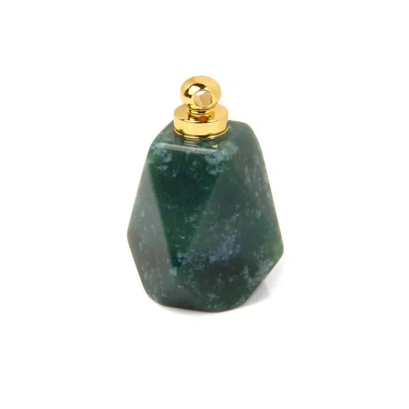 1pc Natural green Fluorite Charm quartz crystal stone necklace pendants Bennys Beauty World