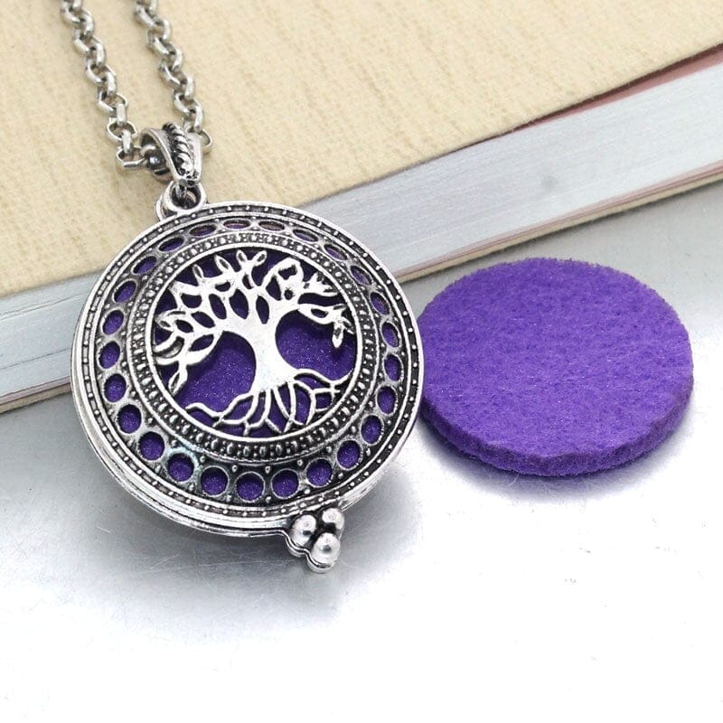 1pcs Aroma Diffuser Necklace Essential Oil Necklace With Pads Bennys Beauty World