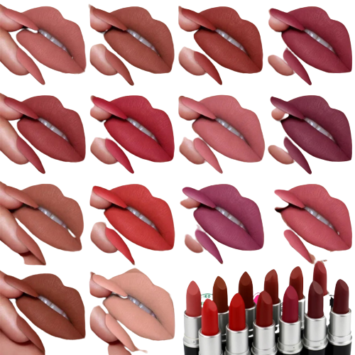 1pcs Matte Waterproof Lipstick Bennys Beauty World