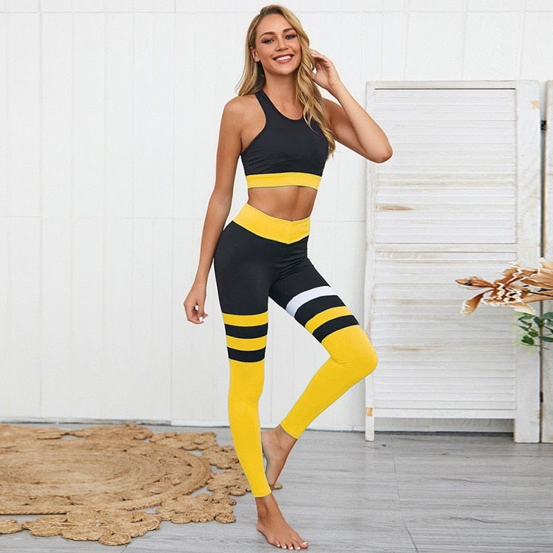 2 Piece Outfits for Women Yoga Crop Top Bennys Beauty World