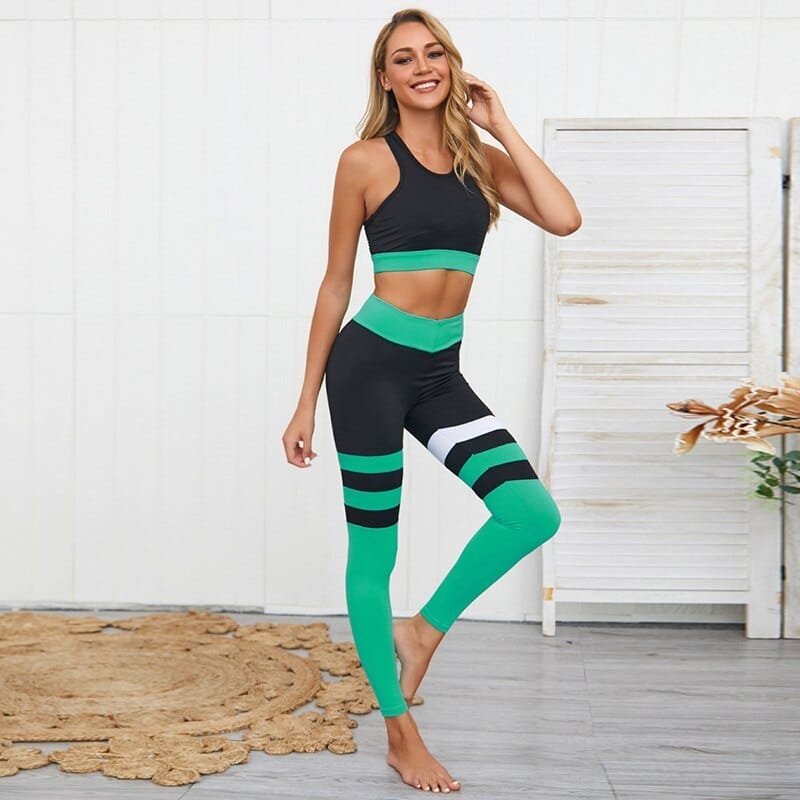 2 Piece Outfits for Women Yoga Crop Top Bennys Beauty World