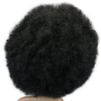 200g Super Big Short Culry Cosplay Party Black Dance Afro Wigs Synthetic Bennys Beauty World
