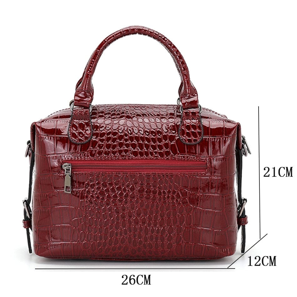 Designer patent 2025 leather handbags