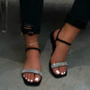 2020 New Summer Rhinestone Sexy Women Sandals Crystal Back Strap Shoes Bennys Beauty World