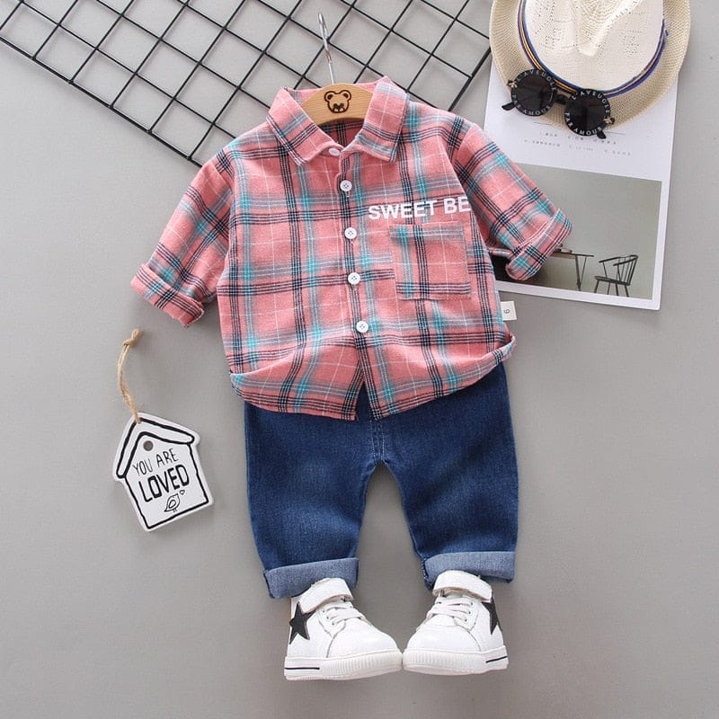 2020 fashion new male baby clothes boys sets 1~4 years old Bennys Beauty World
