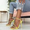 2021 High Quality Fashion Candy Bright Color Sandals For Women Bennys Beauty World
