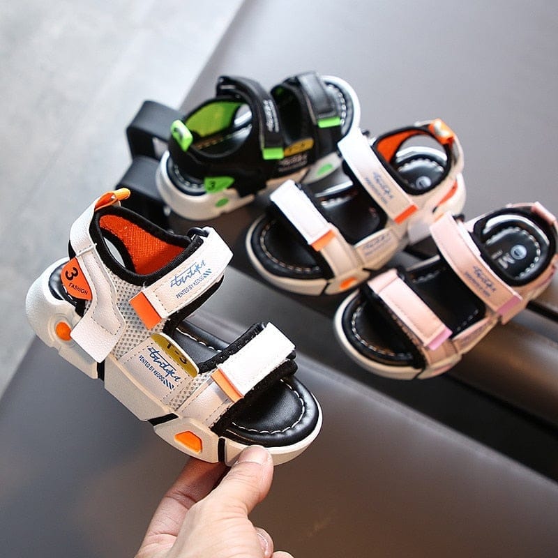2021 Kids Sandals Summer Children Sport Pu Leather Sandals Bennys Beauty World
