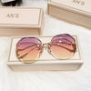 2021 New Women Sunglasses Rimless UV400 Bennys Beauty World