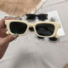 2021 New Women's Rectangle Vintage Sunglasses Bennys Beauty World