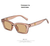 2021 New Women's Rectangle Vintage Sunglasses Bennys Beauty World
