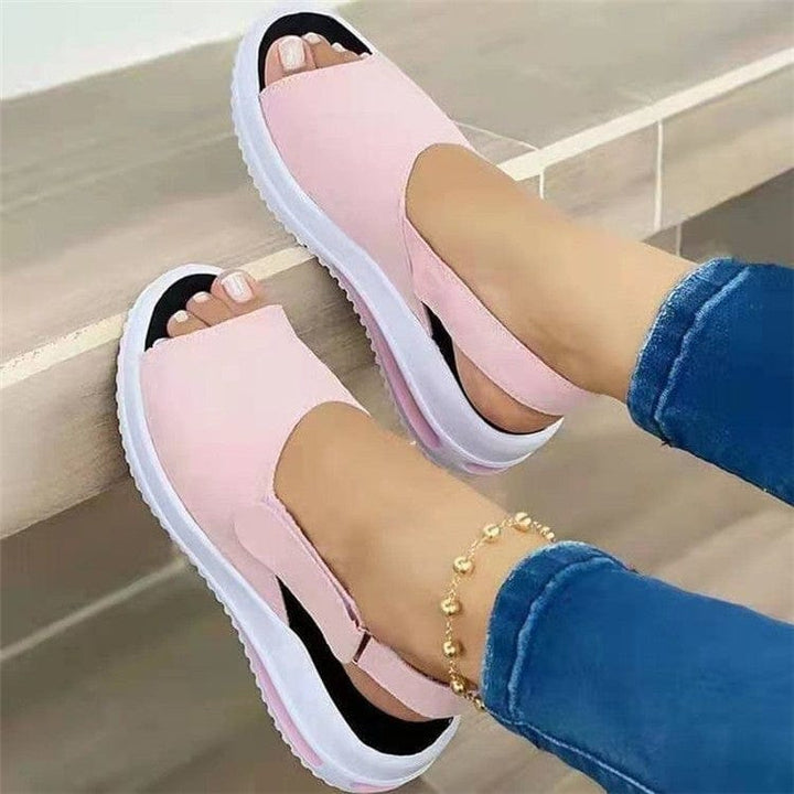 2021 New Women's Sandals Soft Comfortable Flat Sandals Bennys Beauty World