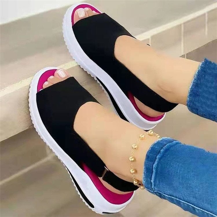 2021 New Women's Sandals Soft Comfortable Flat Sandals Bennys Beauty World