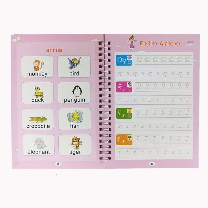 2021 Reusable Children Book Copybook For Calligraphy Bennys Beauty World