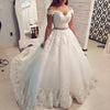 2022 Arabian Off Shoulder Vintage Lace Wedding Dress Bennys Beauty World
