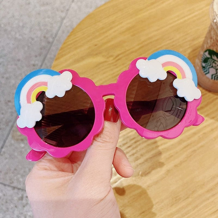 2022 Children Star Cartoon  Round Colours Sunglasses Bennys Beauty World