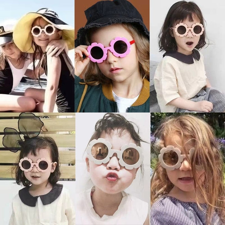 2022 Children Star Cartoon  Round Colours Sunglasses Bennys Beauty World