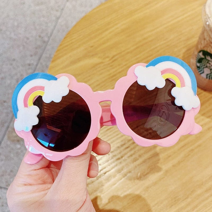 2022 Children Star Cartoon  Round Colours Sunglasses Bennys Beauty World