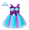 2022 New Fashion Kids Clothes Puffy Mermaid Girl sSequin Tutu Dress Bennys Beauty World