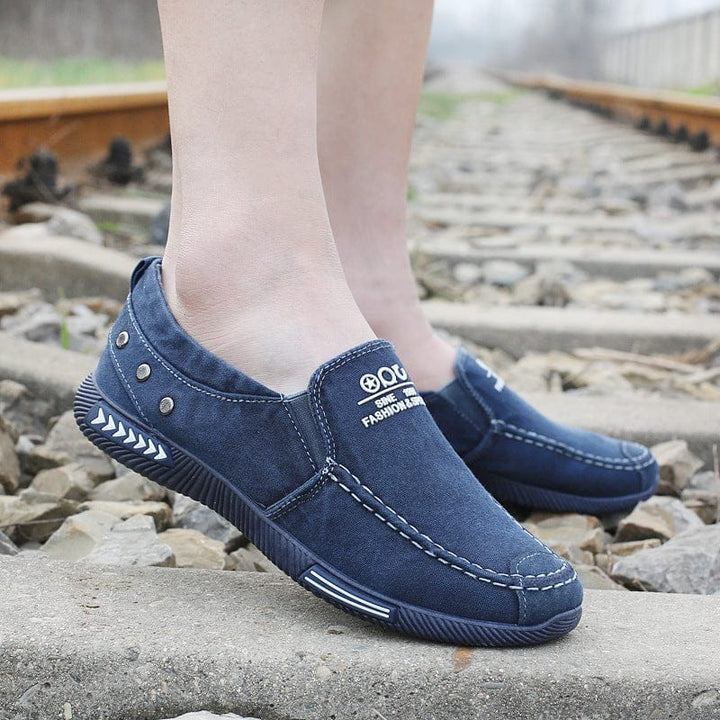 2022 Spring And Summer Breathable Men's Denim Shoes Bennys Beauty World