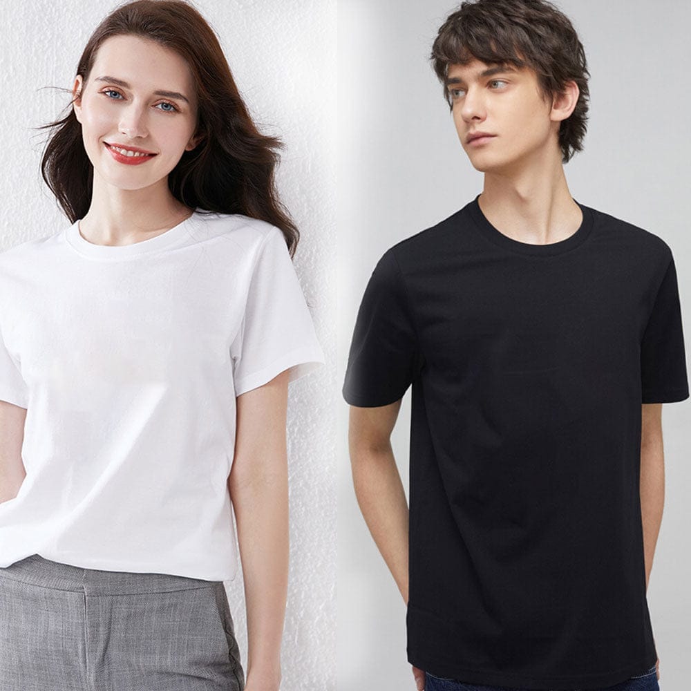 2023 Elegant Summer T-shirts Short Sleeve O-neck T-shirt Bennys Beauty World