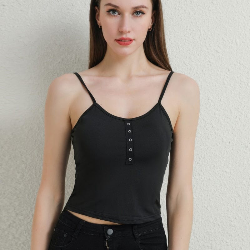 2023 Women Strap Crop Top Women Sexy Backless Tank Tops Bennys Beauty World