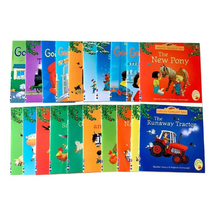 20Books/Set 15x15cm Kids Usborne Picture Books For Kids Bennys Beauty World