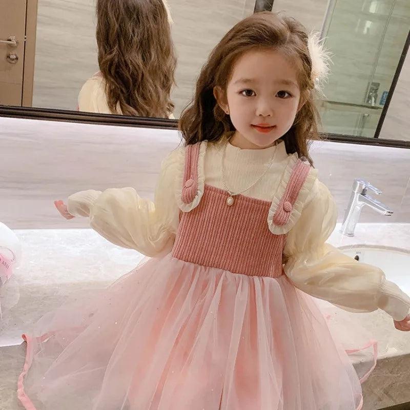 Spring Autumn Clothes for Kids Clothes Dresses-Dresses-Bennys Beauty World