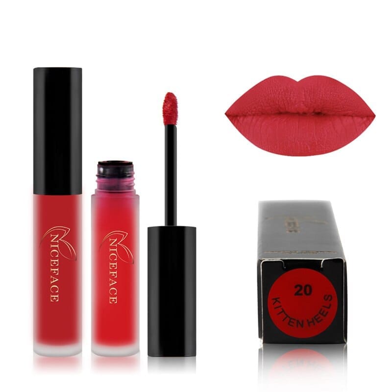 24 Colors Liquid Lipstick Waterproof Matte Pigmented Lip Gloss Bennys Beauty World