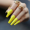 24 Pcs Extra Rainbow nails long coffin Ombre fake nail luxury coffin  false nails Bennys Beauty World