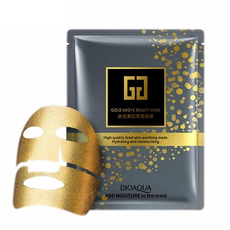 24K Gold Collagen Face Mask Crystal Gold Collagen Facial Masks Bennys Beauty World