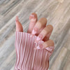 24Pcs Middle Length Ballerina Nude Pink Color False Nails Bennys Beauty World